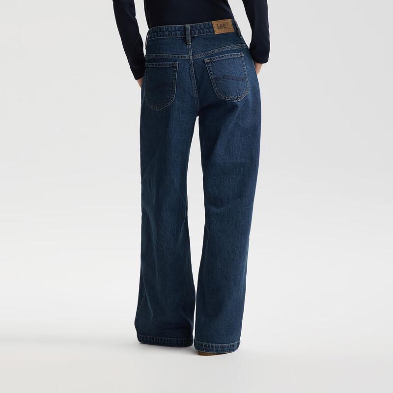 Lee Women's 430 Mid-Waist Wide-Leg Denim Jeans