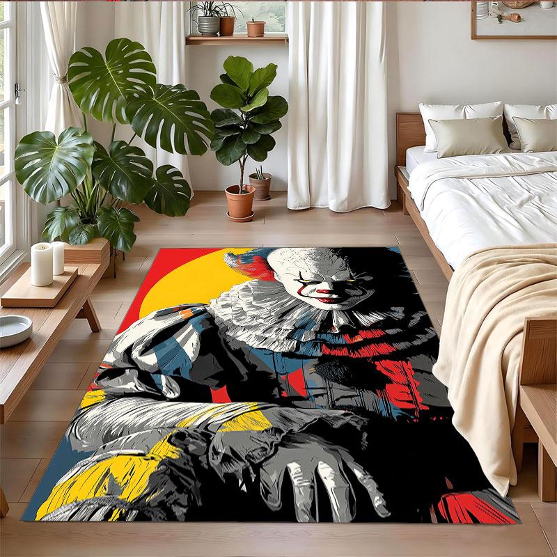 Crystal Velvet Rug Soft Non Slip Indoor Floor Mat Home DecorIT Pennywise