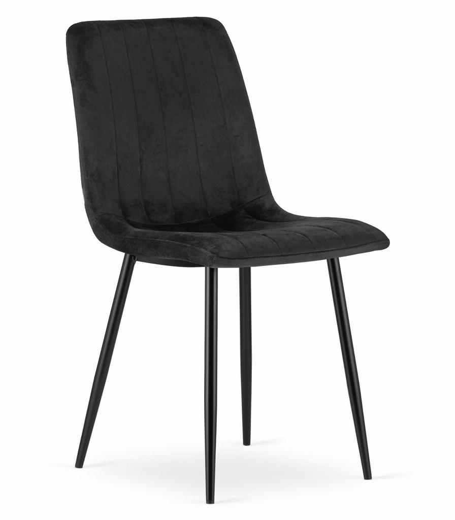 LAVA Chair - Black Velvet X 3
