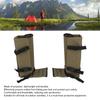 1 Pair Snake Gaiters Polyester Fiber Breathable Lightweight Snake Proof Leg Cover For Hiking Camping Mountaineering OD Green