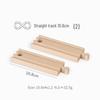Magnetic Wooden Train Bridge Blocks for Kids - Compatible with All Brands