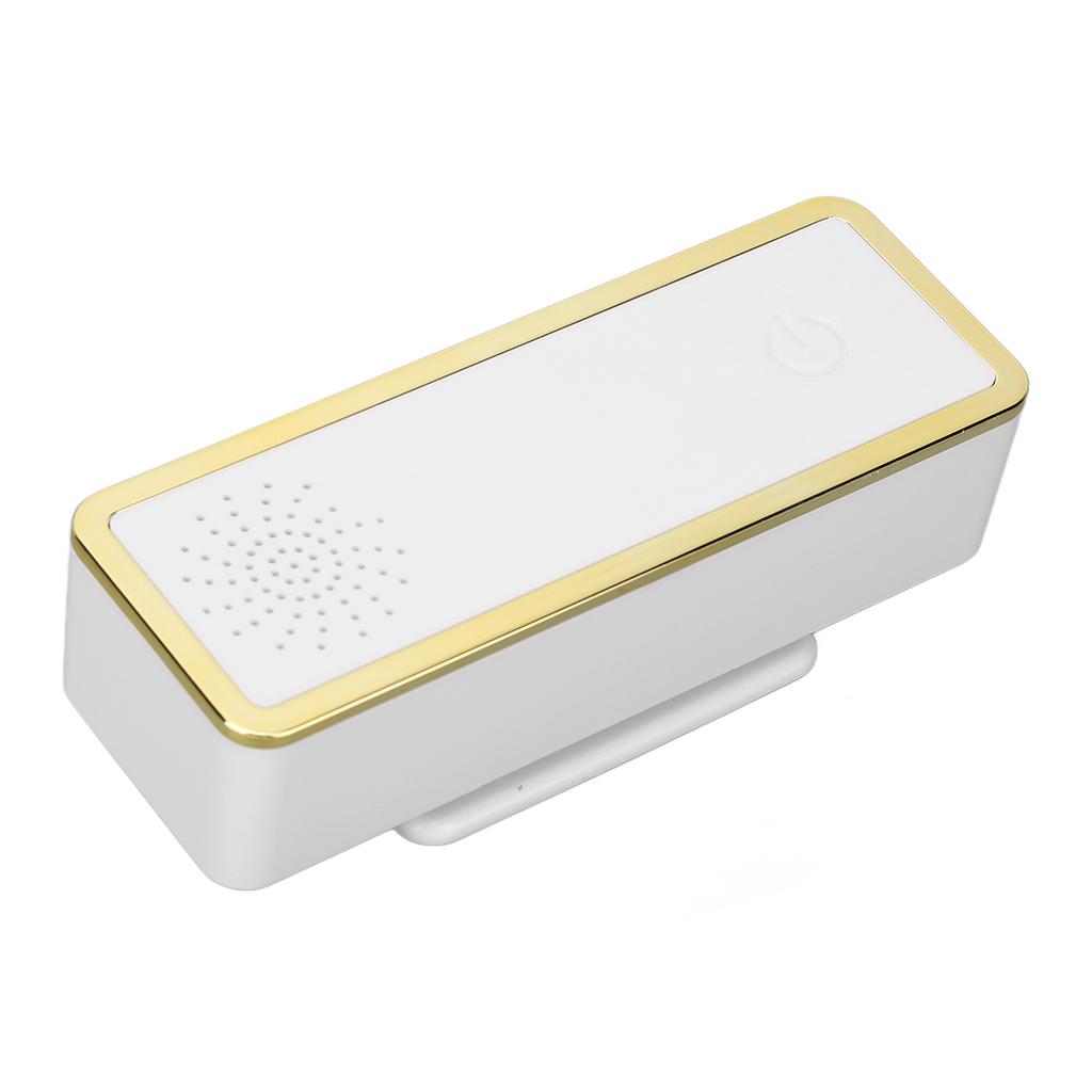 Air Ionizers Rechargeable Mini Portable Moisture Proof Odor Removal LED Air Cleaner for Closet Shoe Cabinet White