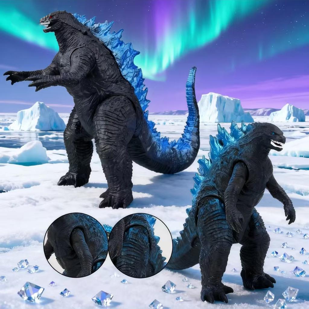 Action Figures King Gift Of The Monsters Toys Godzilla Movie Model Figma 22cm Soft Glue Movable Joints Kids Toys Boy Gifts