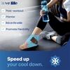 1pcs Ankle Ice Pack Wrap/ Cold or Hot Reusable Gel Cold Compression for Foot, Ice Wrap for Feet, for use on Feet and Ankles