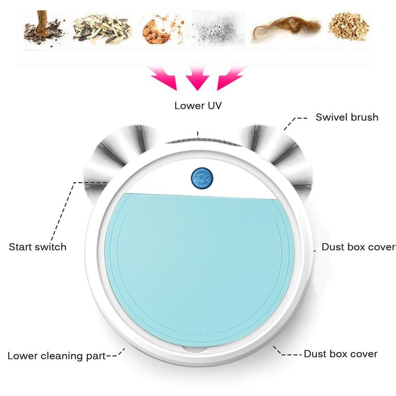 Home Intelligent Robot Vacuum Cleaner MOP Cleaning Plug In / Cleaner Cleaner Small Automatic Battery Powered Robot Cleaning Machine | Cleaning Product