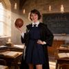 Harry Potter Madam Hooch Cosplay Teacher Robe With Polyester Spandex For Halloween Role Play