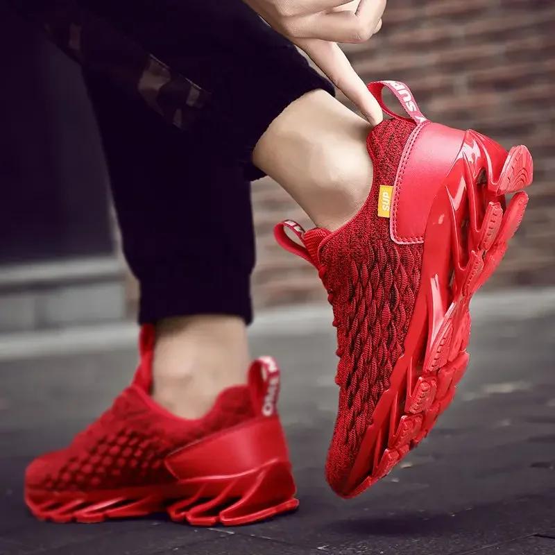 Adult Large Size 46 Men's Shoes Casual Sneakers Light Breathable Shoes Mesh Tenis Outdoor Manhood Sneakers Mens Free Shipping