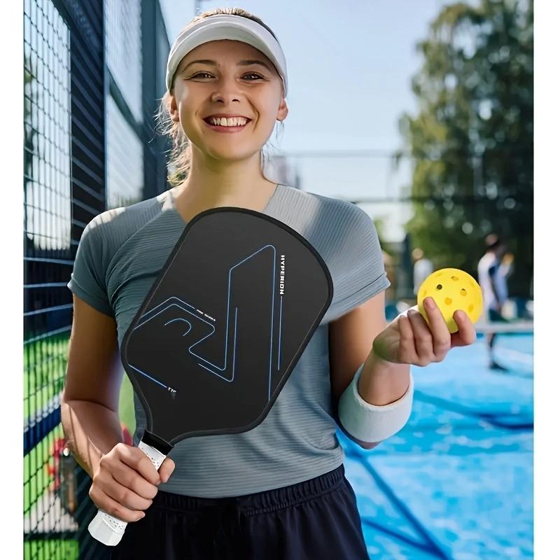 Pickleball Paddle Carbon Fiber Lightweight Design Cold Pressed Technology Comfortable Grip Suitable Training Competition