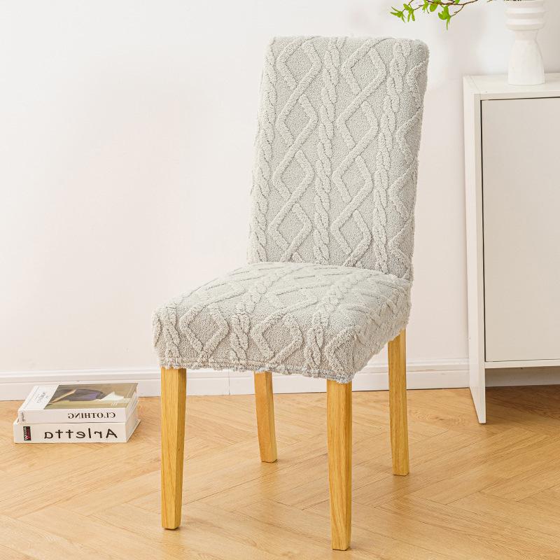 

Эластичный Универсальный Утолщенный Чехол для Обеденного Стула, Чехол для Табурета, Чехол для Сиденья Ресторана и Интегрированная Спинка Regular Size