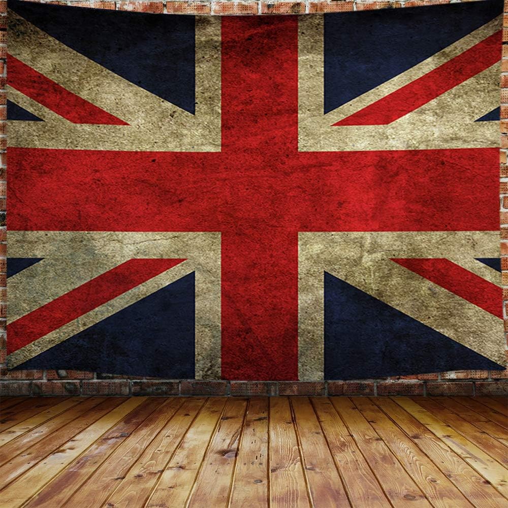Javo Tapestry British Flag Vintage United 75x100