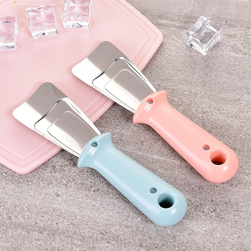 Stainless Steel Multi-Purpose Freezer Defrosting Scraper and Ice Shovel