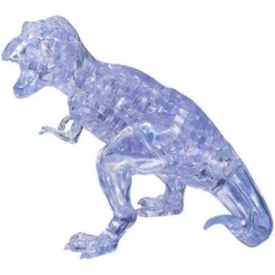 3D Crystal Puzzle T-Rex with Stickers (Clear)