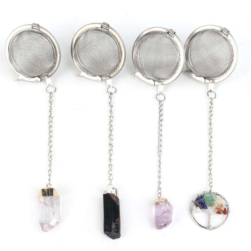 Various Shapes Natural Raw Crystal Prism Wind Chime Various Shapes Healing Stones Crystal Craft (as the picture,one size)
