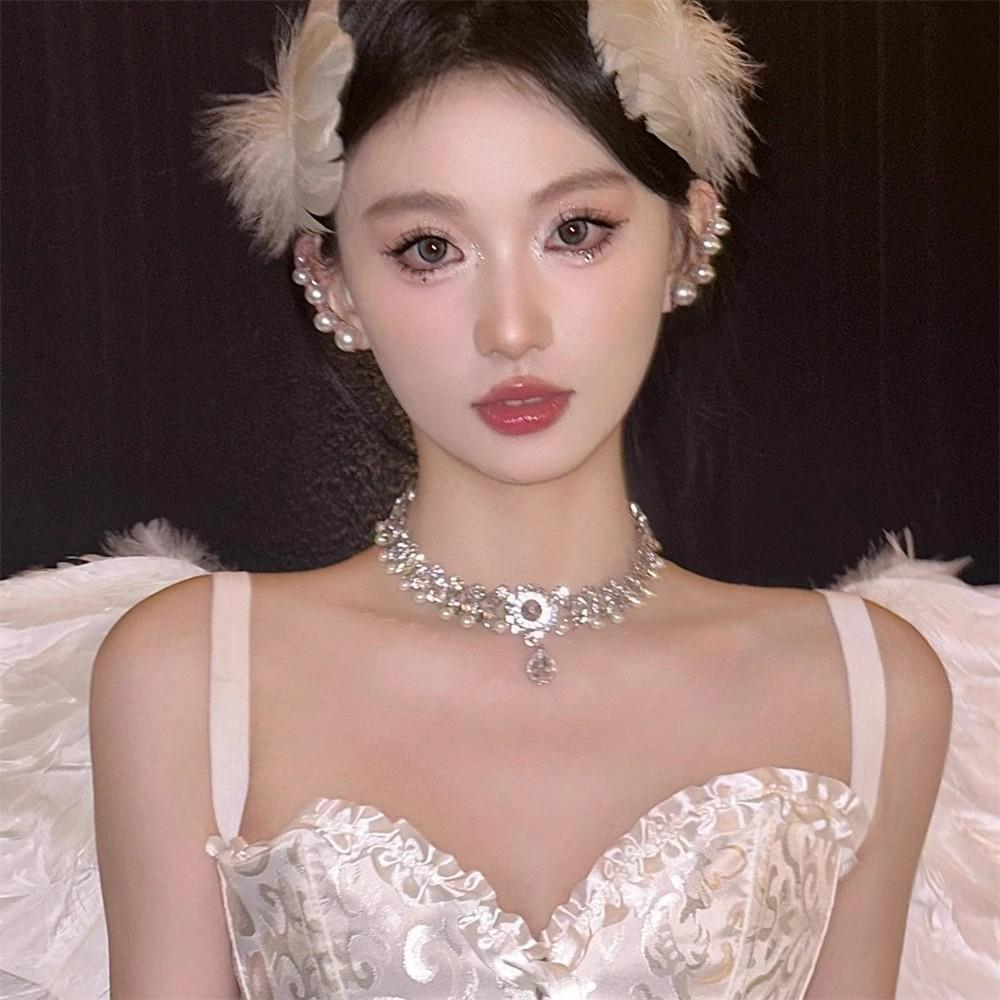 Super Fairy Angel Wings Ballet Headdress Feathers High Value Edge Clip Wear Beautiful Swan Cold Hair Accessories