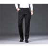 Men's Casual Pants for Men Plus Velvet Thickened High-end Medium and High Waist Autumn and Winter Youth High-end Business Trousers Straight Pants
