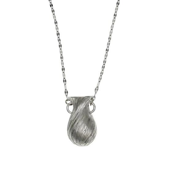 

Bouquet Necklace with Creative Vase Pendant Necklace DIY Dried Flowers Romantic Necklace for Women Sweater Chain 1pc