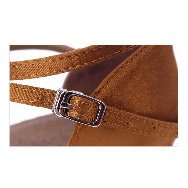 Zapatos Latinos de Satén para Niñas Tacón Bajo Zapatos de Baile de Salón Zapatos de Tango Salsa para Adultos para Práctica Zapatos de Baile Latino para Niños Pequeños Actuación