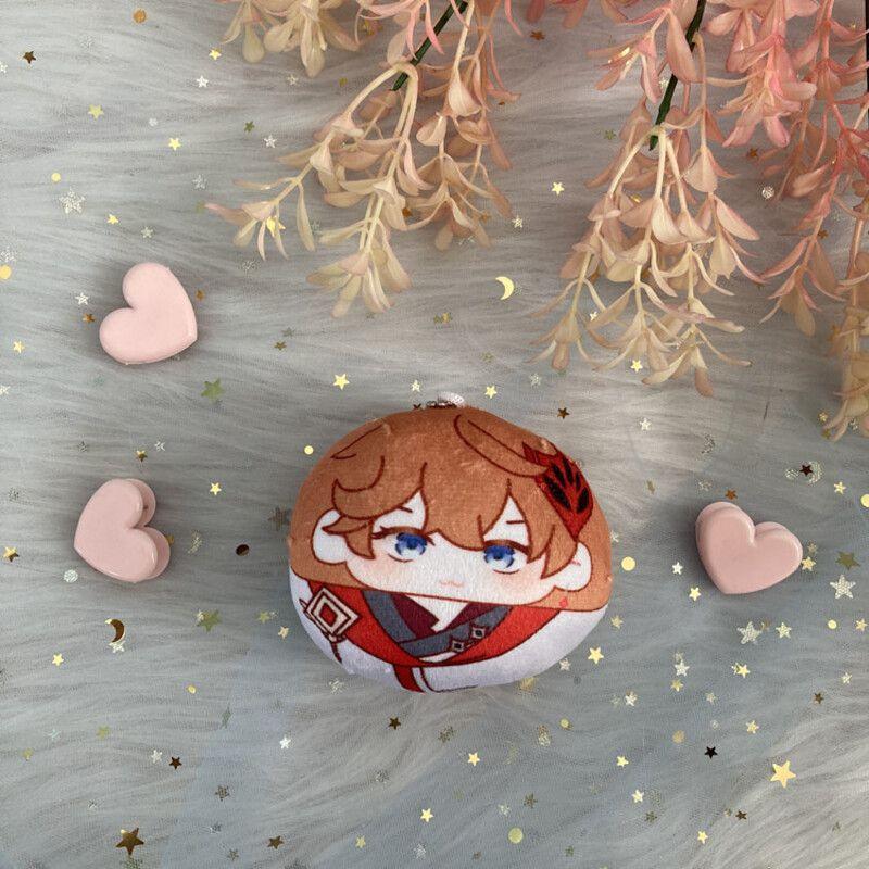 Genshin Impact Plush Dumpling Albedo Xiao Zhongli Thoma Key Chain Soft And Safe Gift