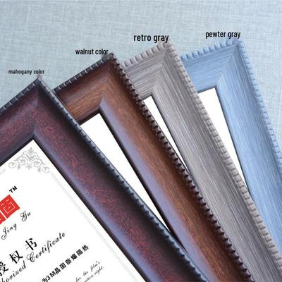 Minimalist Certificate & Photo Frame: A4/A3, Tabletop or Wall-Mounted. Suitable for Honors, Business Licenses, and Documents. Retro Style.