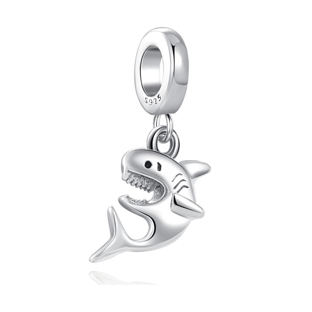 New Ocean Series Charms Mermaid Dolphin Sailing Boat Bead Fit Original Coppereuropeans Bracelet Women Jewelry Gift