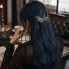 Hollow Pattern Bat Spring Clip Gothic Style Hairpin Fashion Halloween Hair Clip  Mother's Day