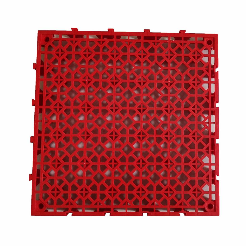 Car Wash Room Floor Grid - 4cm Garage Tile Floor Mat 4S Shop Grid Mat