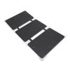 30W Solar Panel 3 Folds Double Sided Monocrystalline Silicon ETFE Panel for Camping Hiking USB Type