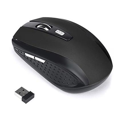 Kabellose Gaming-Maus 1200dpi 2,4GHz Ergonomische USB-Empfänger-Mäuse für PC Laptop AVE