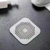 1pc/5pcs Square Silicone Floor Drain Sticker Bathroom Sewer Hair Filter Drain Cover Home Bathroom Floor Drain Mat