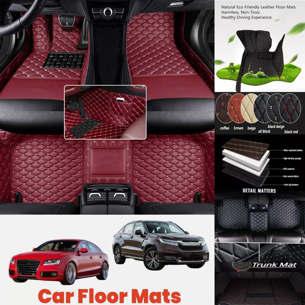 New Custom Car Floor Mats For Jaguar XF XF-Sportbrake Auto Coche Accessories Waterproof Leather Floor Liners