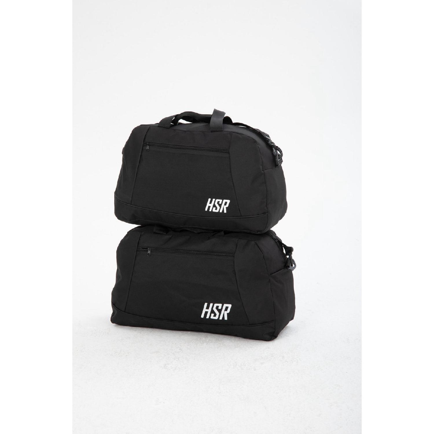 

Pack Of 2 Large Size Medium Size Unisex Sports, Travel And Gym Bags Orta+Büyük чорний