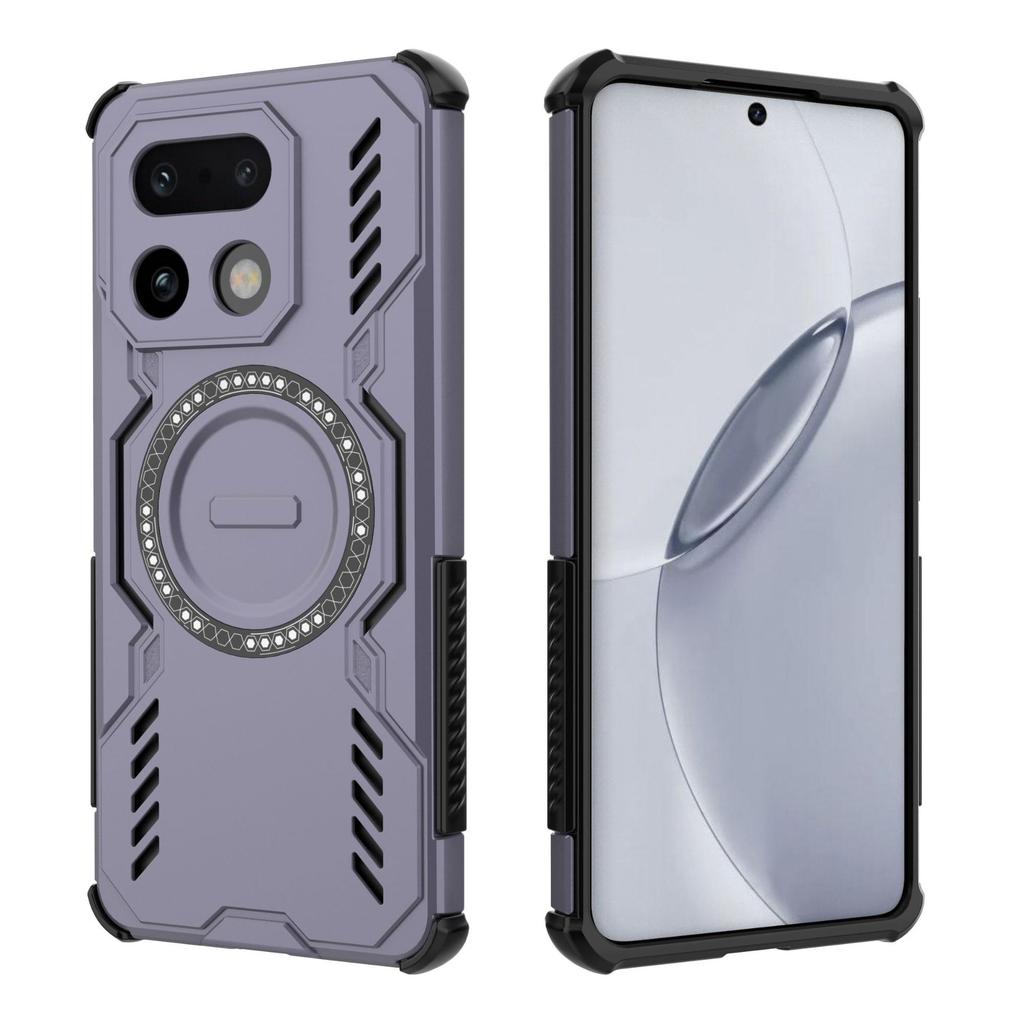 For Oppo Realme 16 Pro Plus Magnetic Phone Case, Strong Magnetic Heat Dissipation Phone Case Cover for Oppo Realme 16 Pro Plus