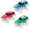 Rennstrecken-kompatibles 3-teiliges magnetisches Spielzeugauto-Set
