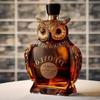 Funny French Bulldog Whiskey Bottle, Humor Novelty Decanter, Creative Gift, 250ml Clear Glass