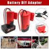 Dock Power Connector DIY Power Wheels Battery Adapter Li-ion Battery Charger Converter Dock Holder for Milwaukee 10.8-12V M12