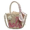 Woven bag new sweet beautiful women bag versatile travel holiday wind beach bag handmade straw bag