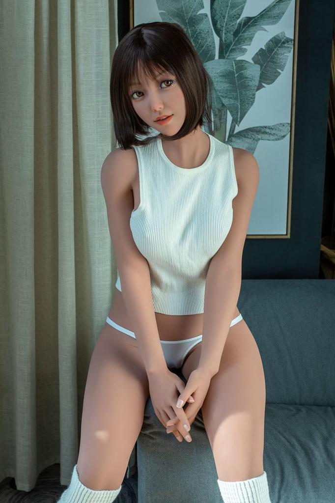 163 cm große asiatische Sexpuppen, Regal, Evo-Knochen, TPE-Material, hohle Brüste, All-in-One-Vagina-Sexspielzeug, sexy Spielzeuge, sexy Spielzeuge