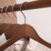 Solid wood hangers, clothes hangers, wardrobes, clothes hangers, wooden hangers