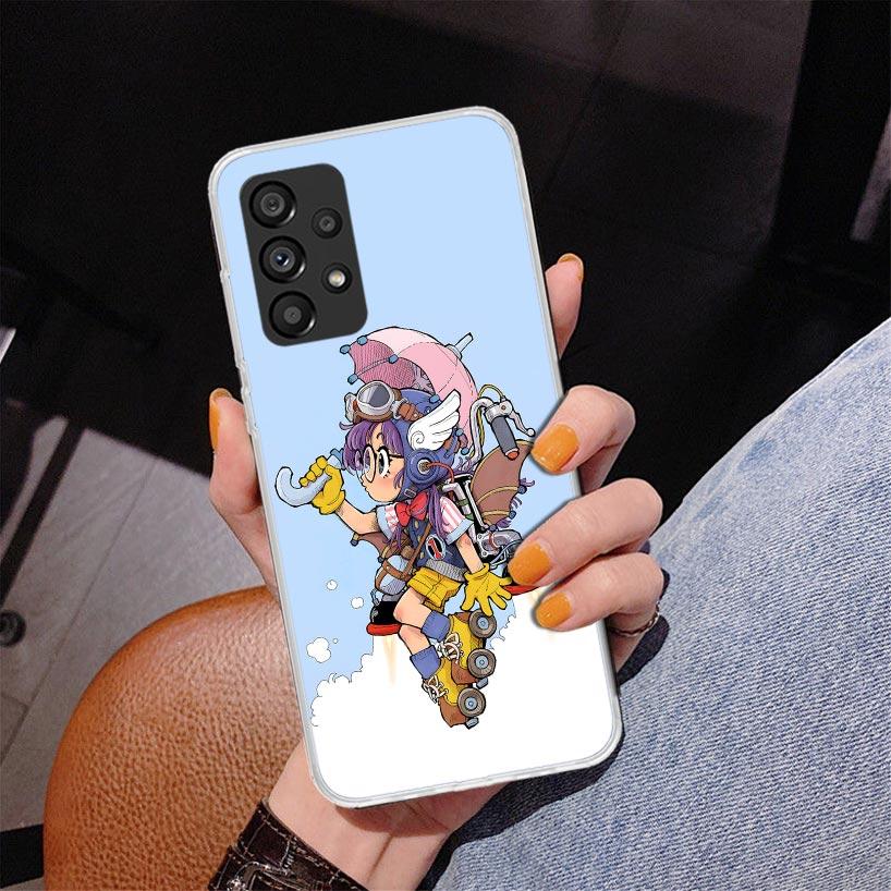 Arale Dr Slump Phone Case For Samsung Galaxy A52 A32 A22 A12 A51 A31 A50S A30S A20S A10S Note 20 Ultra 10 Plus S10 A72 A71 Galax