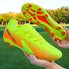 World Cup 2025 seamless fly-woven football shoes men's low-top spikes student competition training shoes