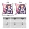 NEKOPARA  Pillow Case  Vintage Pillow Cover Soft Custom DIY Cushion Cover Pillowcases For Sofa Car Home Decor