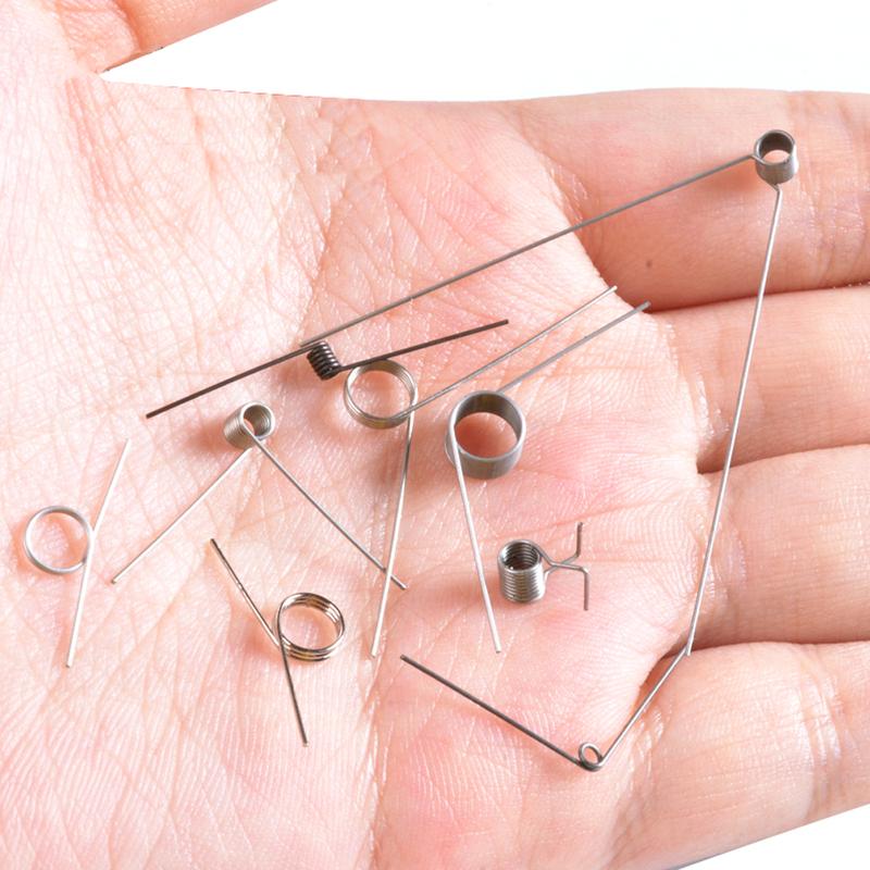 20 Stück Drahtdurchmesser 0,3 mm Mikro Mini 304 Edelstahl Torsionsfeder Für Schmuck