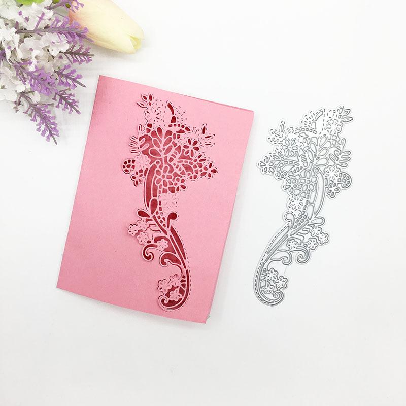 Lace Flower Border Metal Cutting Dies Stencils Die Cut DIY Scrapbooking Album Paper Card Embossing