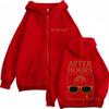 The Weeknd After Hours Til Dawn Tour  Print Zipper Hoodie Men Women Fashion Sweatshirts Long Sleeves Casual Zip Up Jacket