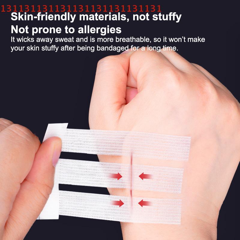 3/5 Strips 7.5/10cm Stitch Free Adhesive Sterile Medical Bandage Strips Wound Closure Tapes Skin Repair Surgical Sutures