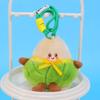Food Plush Toy Dumpling Keychain With Polyester Filling For Girls Collection