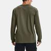 Under Armour Sports Crew Neck Pullover Straight Long Sleeve T-Shirt Men Tops Muted-Green 1367967-390