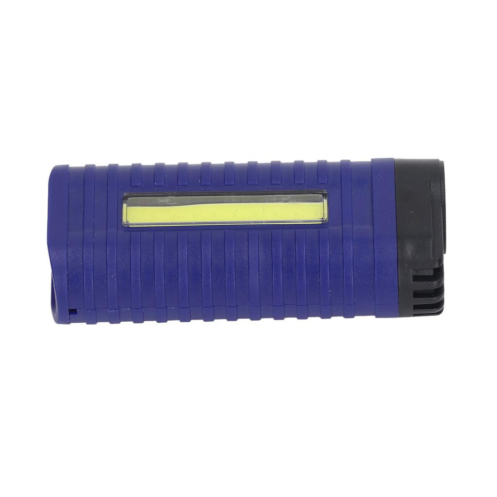Outdoor Flashlight with Pen Clip LED COB Dual Light Source Flashlight USB Charging Work Lamp