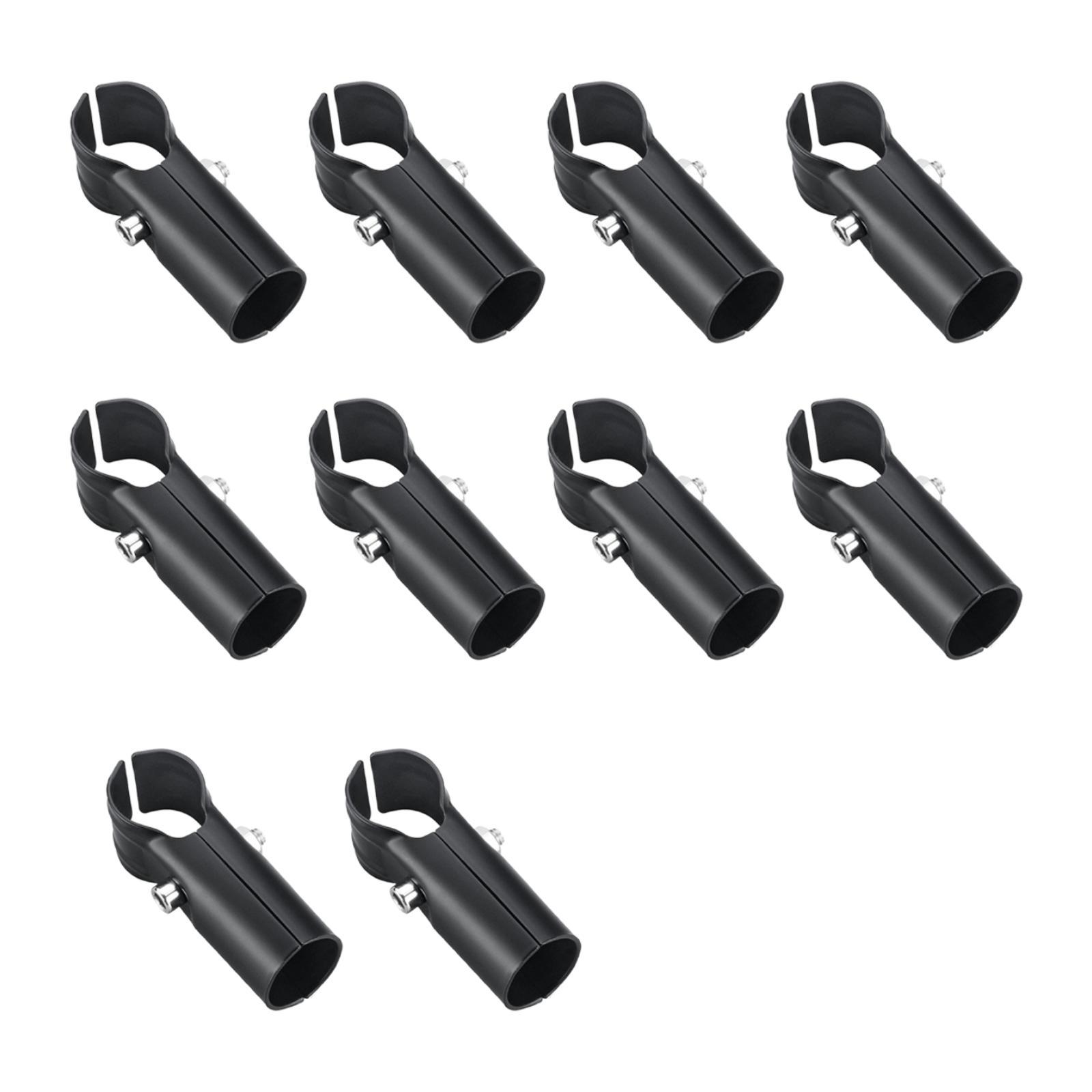 10 Pieces Stainless Steel Tube Connector 25mm Diameter Tube for Greenhouses