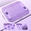 Acupressure Foot Pad, Convenient And Easy To Clean, Portable, for Workout, Travel, Office, Gym